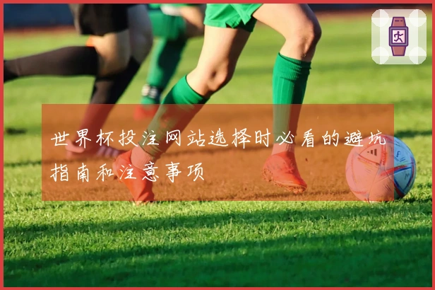 世界杯投注网站选择时必看的避坑指南和注意事项